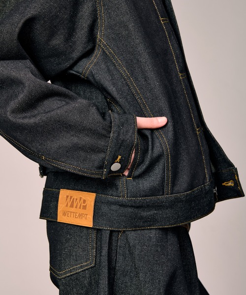 WETTEMPT デニムジャケット gジャン CORDUROY COLLAR DENIM JACKET