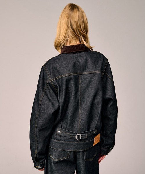 WETTEMPT デニムジャケット gジャン CORDUROY COLLAR DENIM JACKET