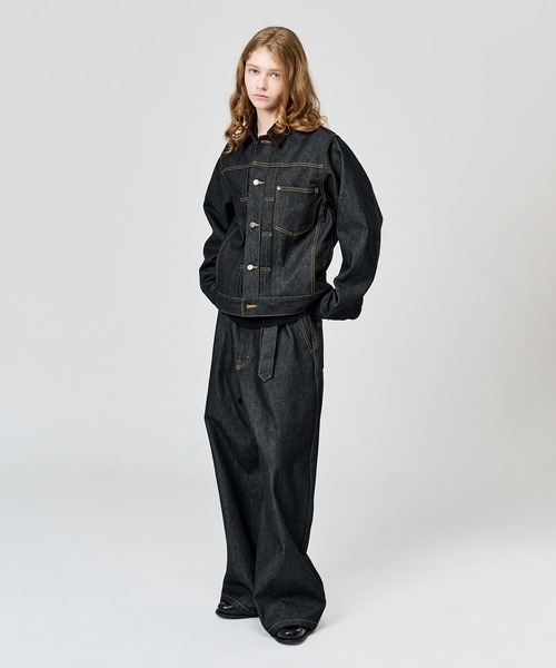 WETTEMPT デニムジャケット gジャン CORDUROY COLLAR DENIM JACKET