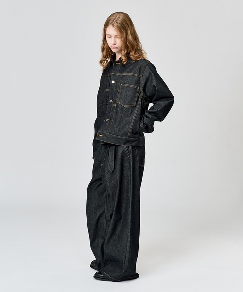 WETTEMPT デニムジャケット gジャン CORDUROY COLLAR DENIM JACKET