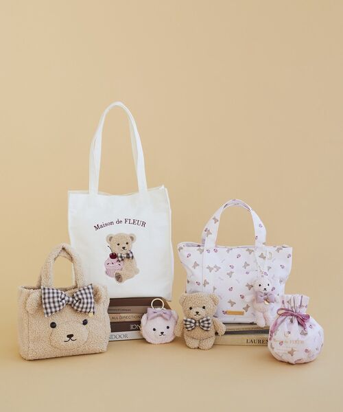 「Maison de FLEUR」 2WAYバッグ FREE ピンク レディース_画像4