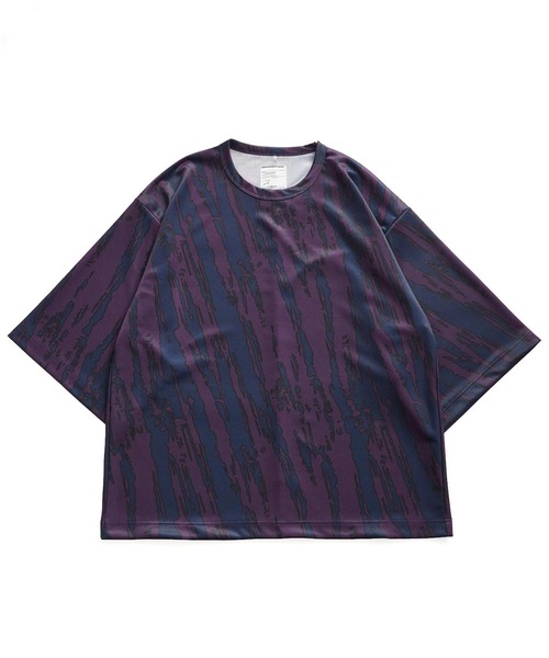 「SHAREEF」 半袖Tシャツ 1 ライトブルー メンズ_画像6