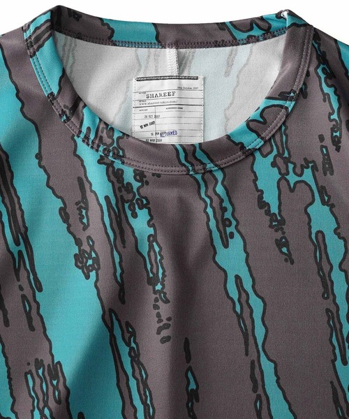 「SHAREEF」 半袖Tシャツ 1 ライトブルー メンズ_画像7