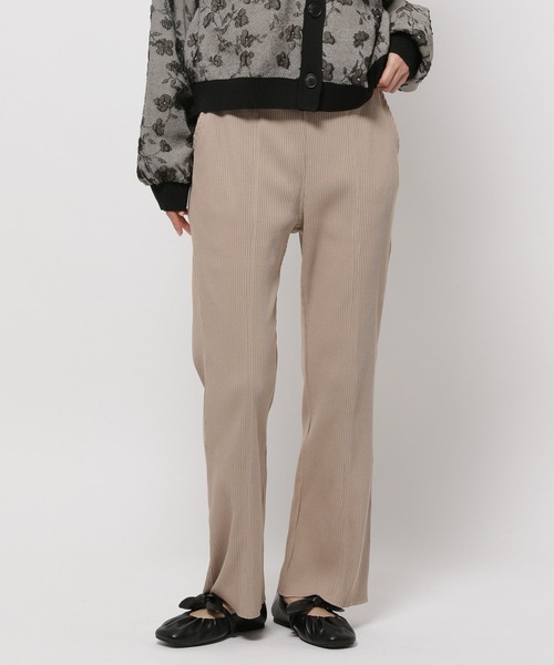 「niko and...」 イージーパンツ LARGE グリーン レディース_画像3