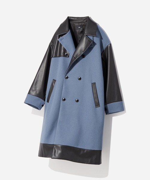 HARE（ハレ） トレンチコート MEDIUM ブルー メンズ : ZOZOTOWN Yahoo