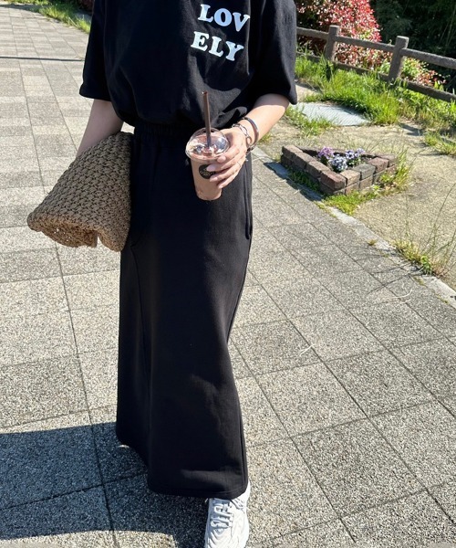 ロング スカート スウェットロングスカート : ZOZOTOWN Yahoo!店