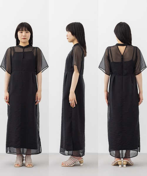 PUBLICTOKYO パブリックトウキョウ セットアップワンピース レディース PUBLIC TOKYO（パブリックトウキョウ） 7分袖ワンピース FREE グリーン
