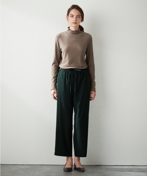 「LE SOUK HOLIDAY」 スラックス L ブラック レディース_画像6