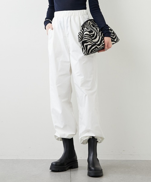 「Whim Gazette」 イージーパンツ FREE ネイビー レディース_画像2