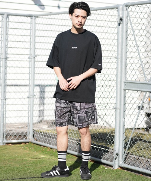 ニューエラ tシャツ 速乾 NEW ERA/ニューエラ 半袖 Tシャツ オーバーサイズド Overlap Logo パフォーマンスアパレル バックプリント 吸汗速乾 | NEW ERA | 11