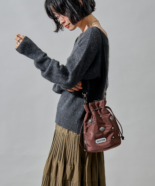 「FREAK'S STORE」 2WAYバッグ「OUTDOOR PRODUCTSコラボ」 ONE SIZE ブラウン レディースの画像