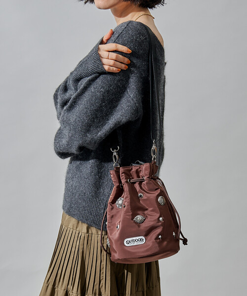 「FREAK'S STORE」 2WAYバッグ「OUTDOOR PRODUCTSコラボ」 ONE SIZE ブラウン レディースの画像