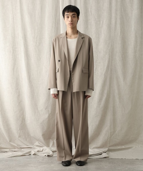 HARE（ハレ） ジャケット テーラードジャケット 「NARRIL」Wool Blend