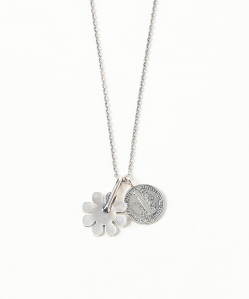 ネックレス NORTH WORKS / Flower Coin Necklace メンズ レディースの画像