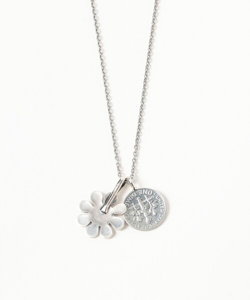 ネックレス NORTH WORKS / Flower Coin Necklace メンズ レディースの画像