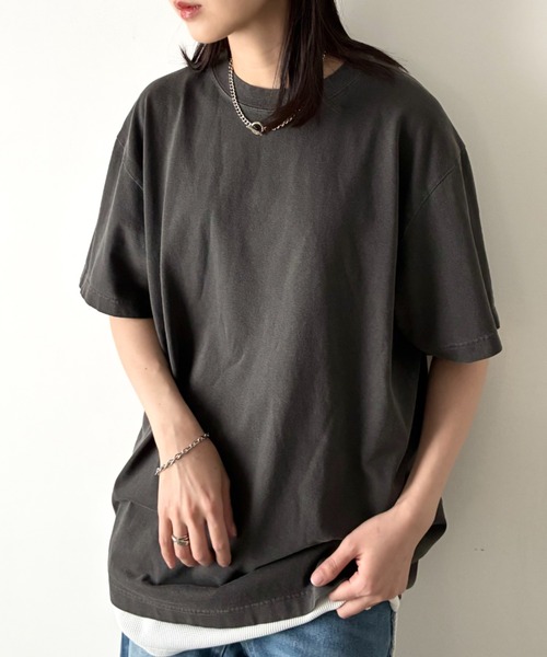 Niell tシャツ ハイグレードコットンガーメントダイTシャツ/5.6Ooz