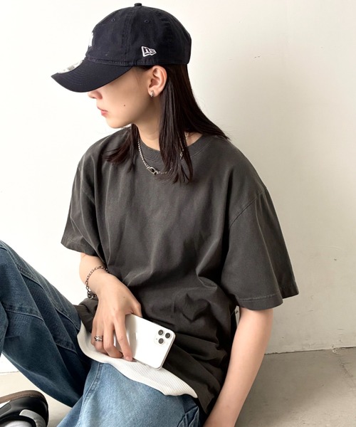 Niell tシャツ ハイグレードコットンガーメントダイTシャツ/5.6Ooz
