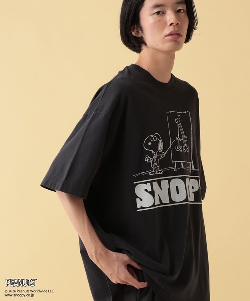 George's tシャツ 「PEANUTS」スヌーピー加工プリントTシャツ「UNISEX