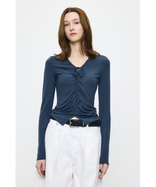 moussy トップス MOUSSY | PU ABSTRACT KNIT トップス (ニット ) |SHEL'TTER WEBSTORE