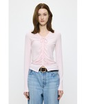 tシャツ GATHER V/N CUT トップ...の詳細画像2
