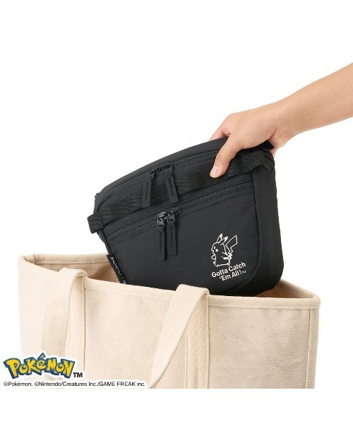 ポケモン　WCS ロンドン　ボディバッグ　ウエストポーチ Pokemon（ポケモン） ウエストポーチ 「LOGOS/ロゴス」ポケモン
