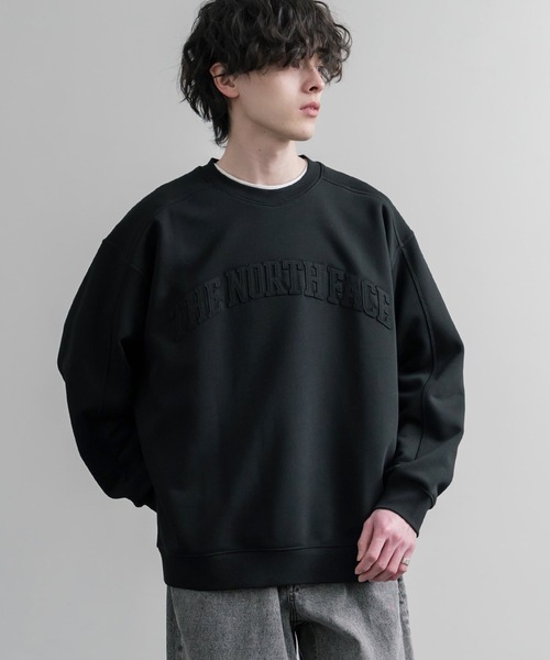 L & F Sweatshirt ROTH BART BARON 黒 トレーナー THE NORTH FACE（ザ ノースフェイス） トレーナー スウェット メンズ