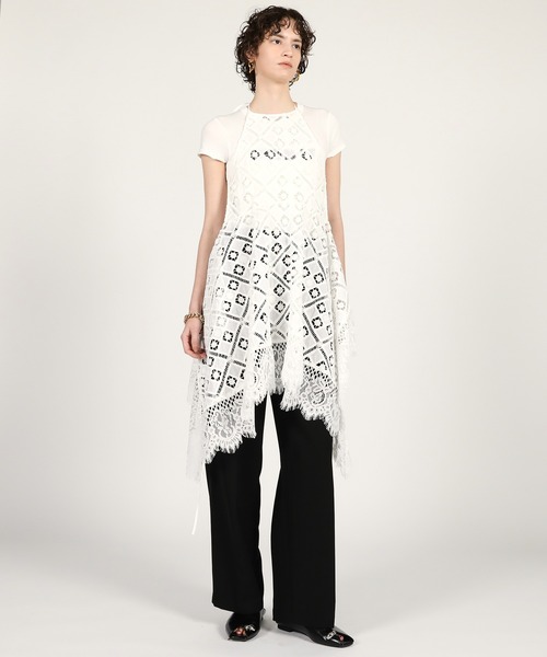 スラックス パンツ 「2026Summer Pre-Order」ダブルベルトスラックス / Double Belt Slacks レディースの画像
