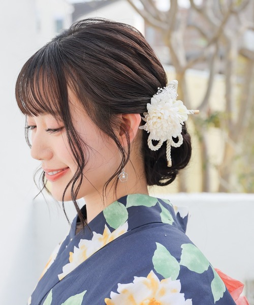 浴衣 着付けセット 髪飾り Honeys（ハニーズ） 浴衣髪飾り（リボンセット） レディース