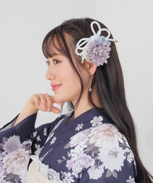 Honeys（ハニーズ） 浴衣髪飾り（リボンセット） レディース