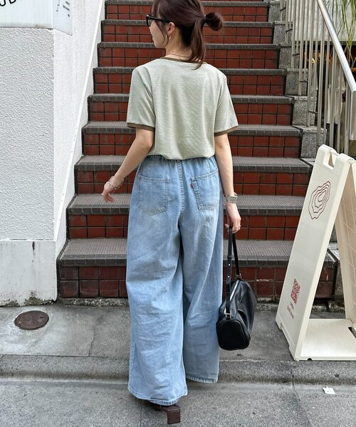 Discoat（ディスコート） tシャツ 半袖 「WEB限定」リンガーシアー