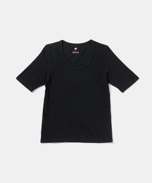 tシャツ WOMEN「Hanes for BIOTOP」TRIBLEND CREW NECK T-SHIRTS 2P EX レディースの画像
