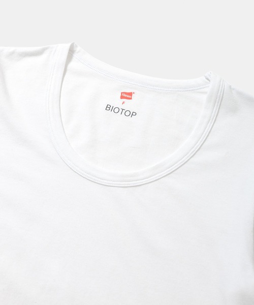tシャツ WOMEN「Hanes for BIOTOP」TRIBLEND CREW NECK T-SHIRTS 2P EX レディースの画像