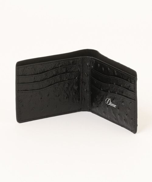 二つ折り財布 財布 Dime/ダイム/Fauxstrich Wallet メンズ レディース