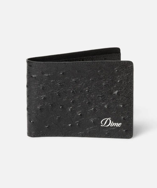 二つ折り財布 財布 Dime/ダイム/Fauxstrich Wallet メンズ レディース