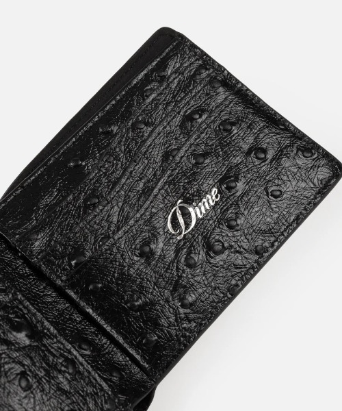 二つ折り財布 財布 Dime/ダイム/Fauxstrich Wallet メンズ レディース