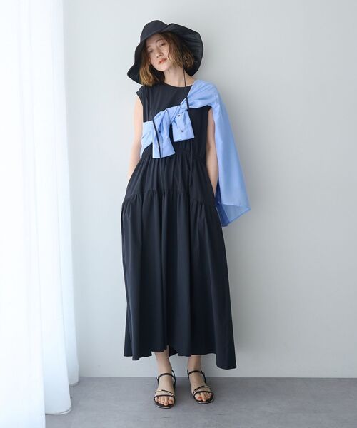 YECCA VECCA（イェッカヴェッカ） ワンピース 夏 「適ON」ギャザー