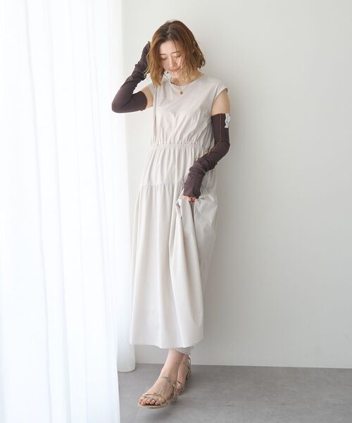 YECCA VECCA（イェッカヴェッカ） ワンピース 夏 「適ON」ギャザー