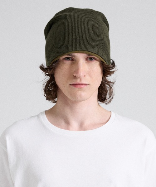 Parts Lab. ニット帽 ニットキャップ メンズ 「Parts Lab.」Reversible