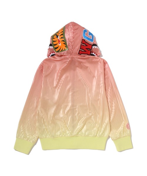パーカー DIP DYE SHARK FULL ZIP HOODIE レディースの画像