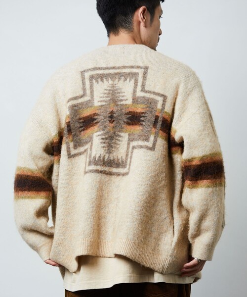 PENDLETON（ペンドルトン） ニットカーディガン LARGE オフホワイト