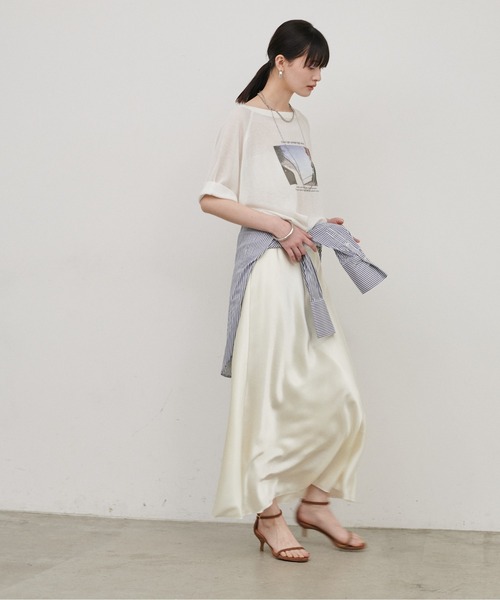 tシャツ 「LARUTA」フォトロゴニットTEE レディース | LARUTA | 08
