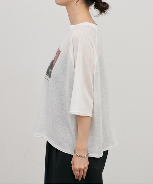 tシャツ 「LARUTA」フォトロゴニットTEE レディース | LARUTA | 21