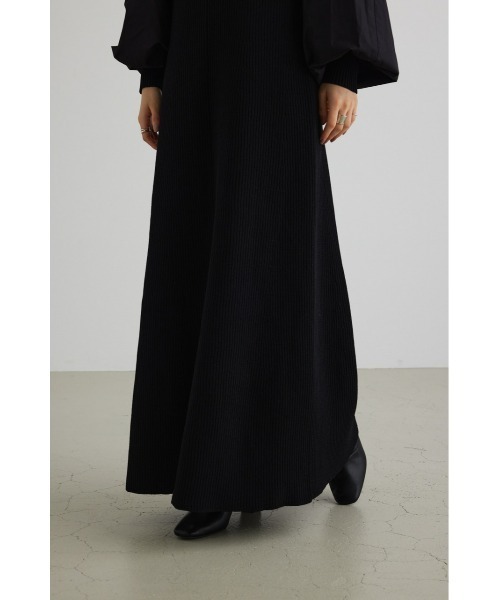 「STYLEMIXER」 ニットワンピース MEDIUM ブラック レディース_画像7