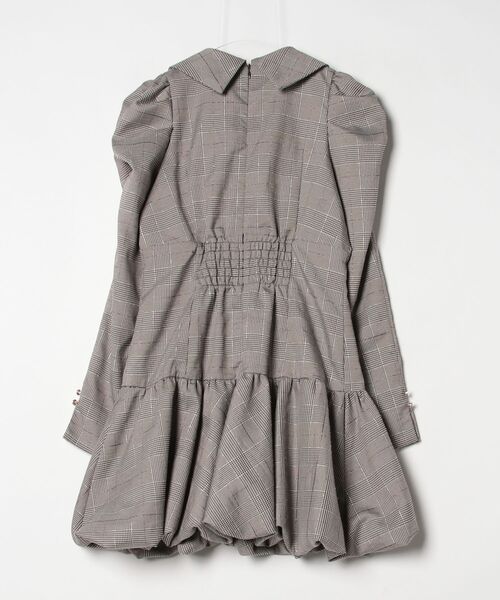「dazzlin」 長袖ワンピース MEDIUM ブラウン レディース_画像2