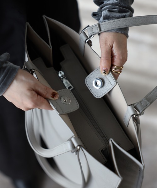 「GUSCIO」 2WAYバッグ FREE グレー レディース_画像7