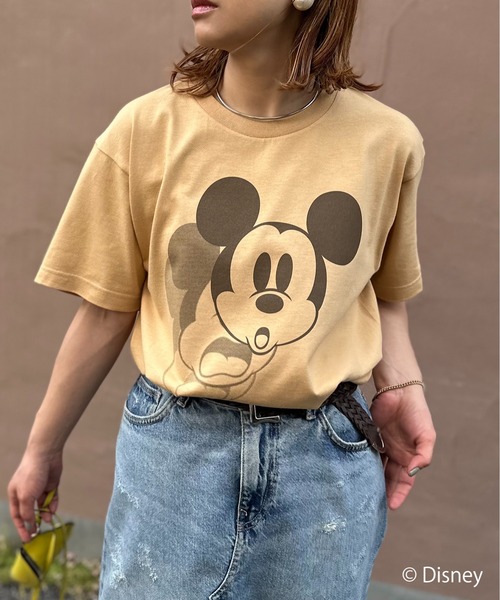 Disney（ディズニー） tシャツ 半袖 「」別注/ミッキーマウス / SHADOW