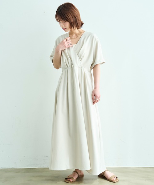 「mil」 半袖ワンピース X-SMALL ブラック レディース_画像5