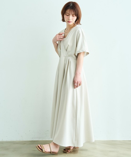 「mil」 半袖ワンピース X-SMALL ブラック レディース_画像6