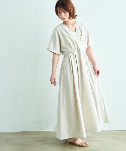 「mil」 半袖ワンピース X-SMALL ブラック レディース_画像9