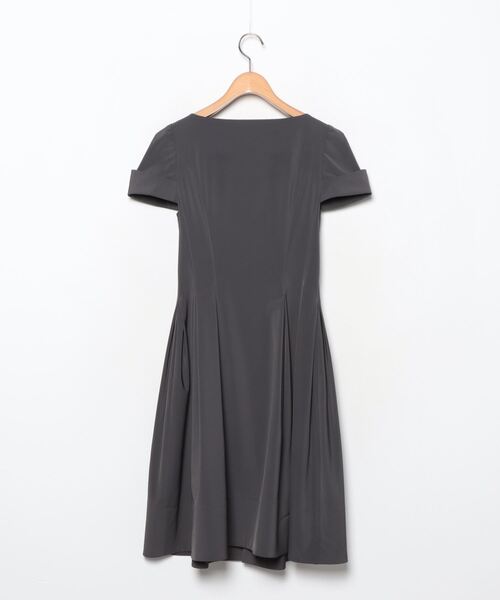 FOXEY NEW YORK 「FOXEY YORK」 半袖ワンピース 38 グレー レディース